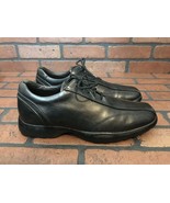 To Boot New York Dress Sneakers All Black Leather Size 7.5 Made In Italy - $64.91