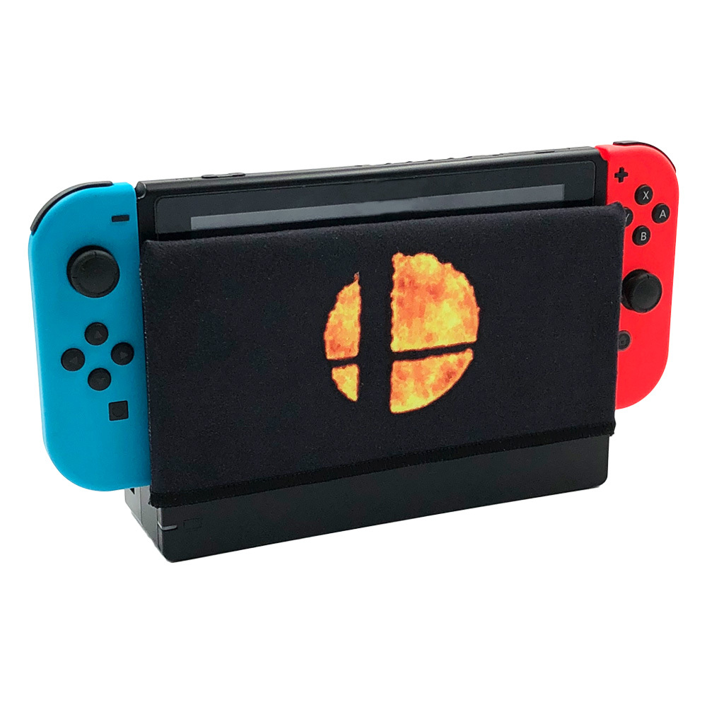 Nintendo Switch Dock Cover Super Smash Bros Dock Sleeve Sock Decal