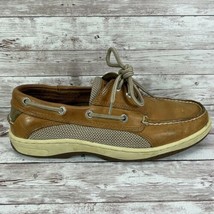 Sperry Men 8M Top-Sider Casual Loafers Boat Shoes Tan Preowned - $17.29