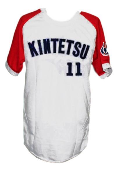 Hideo Nomo #11 Kintetsu Buffaloes Japan Baseball Jersey White Any Size