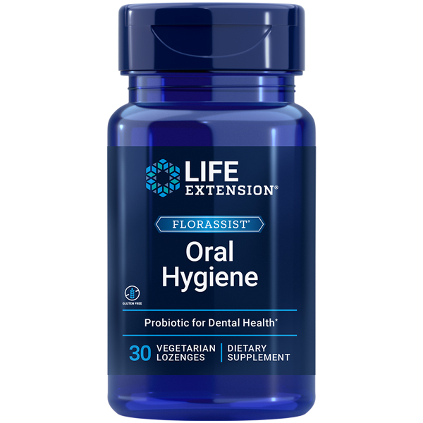Florassist Oral Hygiene 30 Lozen Life Extension Probiotic Dental L.plantarum