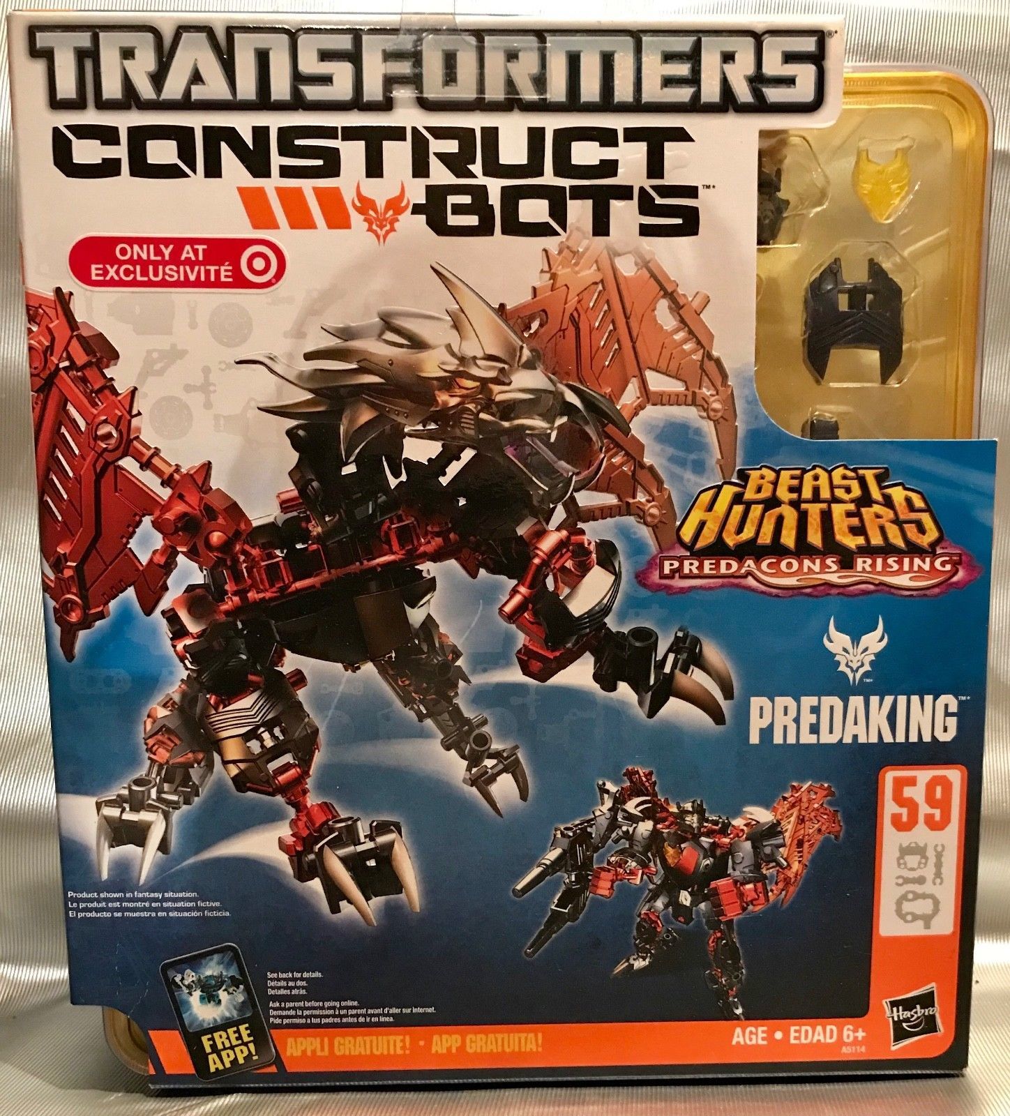 Transformers Construct-Bots Beast Hunters: Predacons Rising - PREDAKING ...