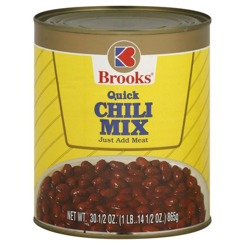 Brooks Quick Chili Mix 2 Cans 30.5 oz each Mixes