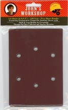Drill Master 61311 - 1/4 Sheet - 240 Grit - No-Slip - 5 Sandpaper Bundle - $4.69