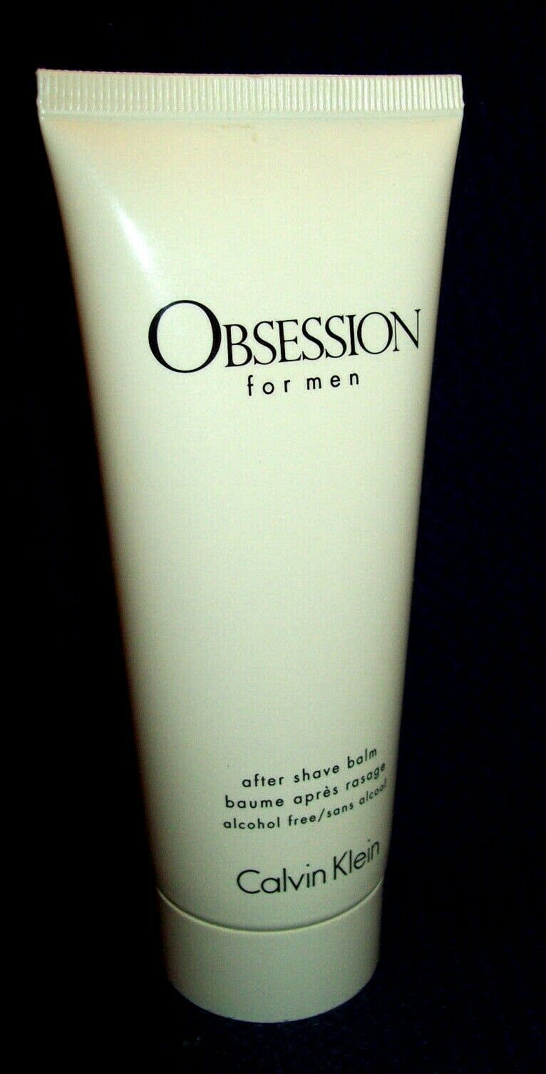 Obsession For Men After Shave Balm 3.4oz Calvin Klein Cologne Scent