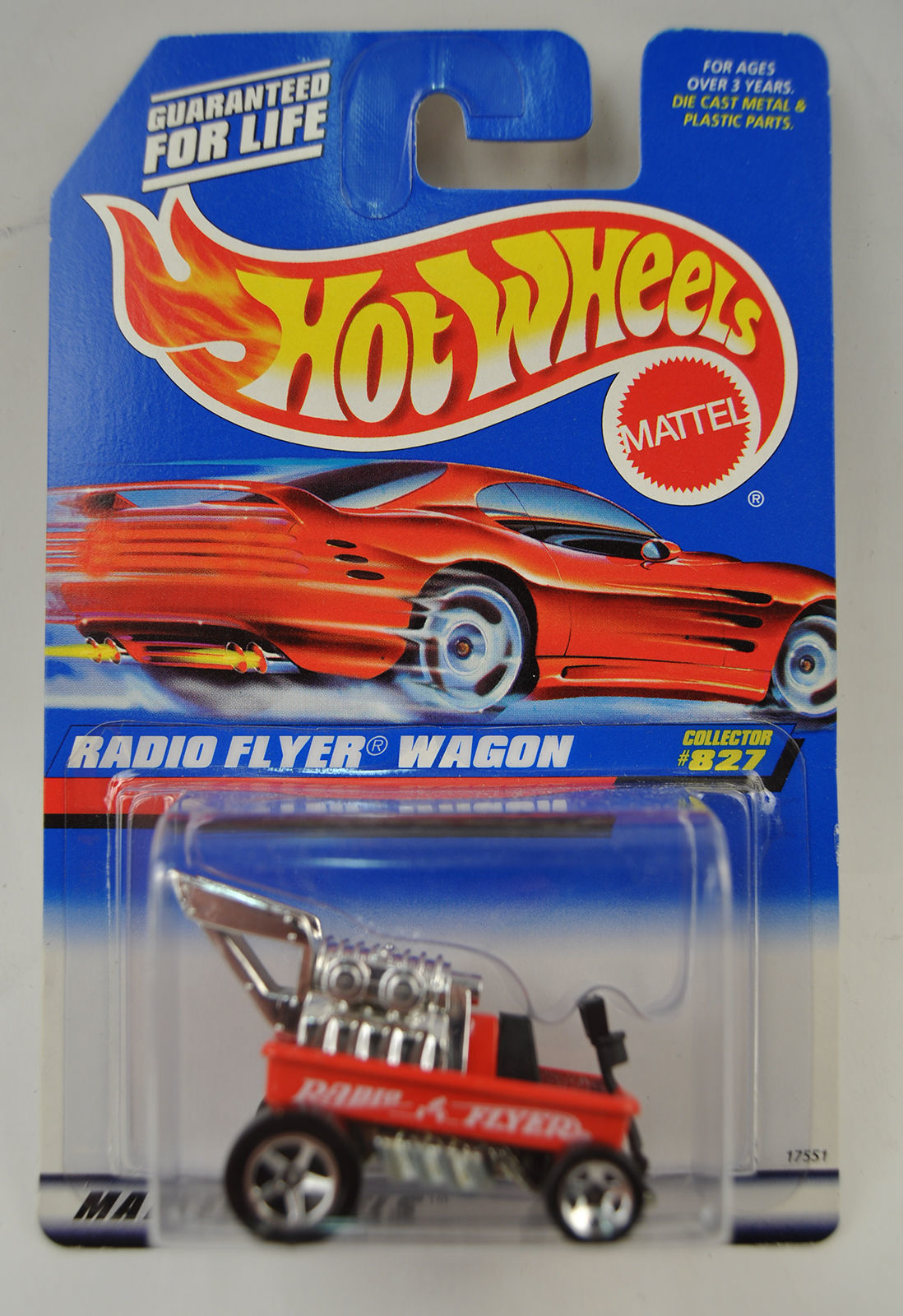 hot wheels radio flyer wagon 827