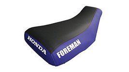 Honda Foreman TRX450ES Seat Cover Black & Blue Honda & Foreman Logo 2000 To 2003 - $45.99