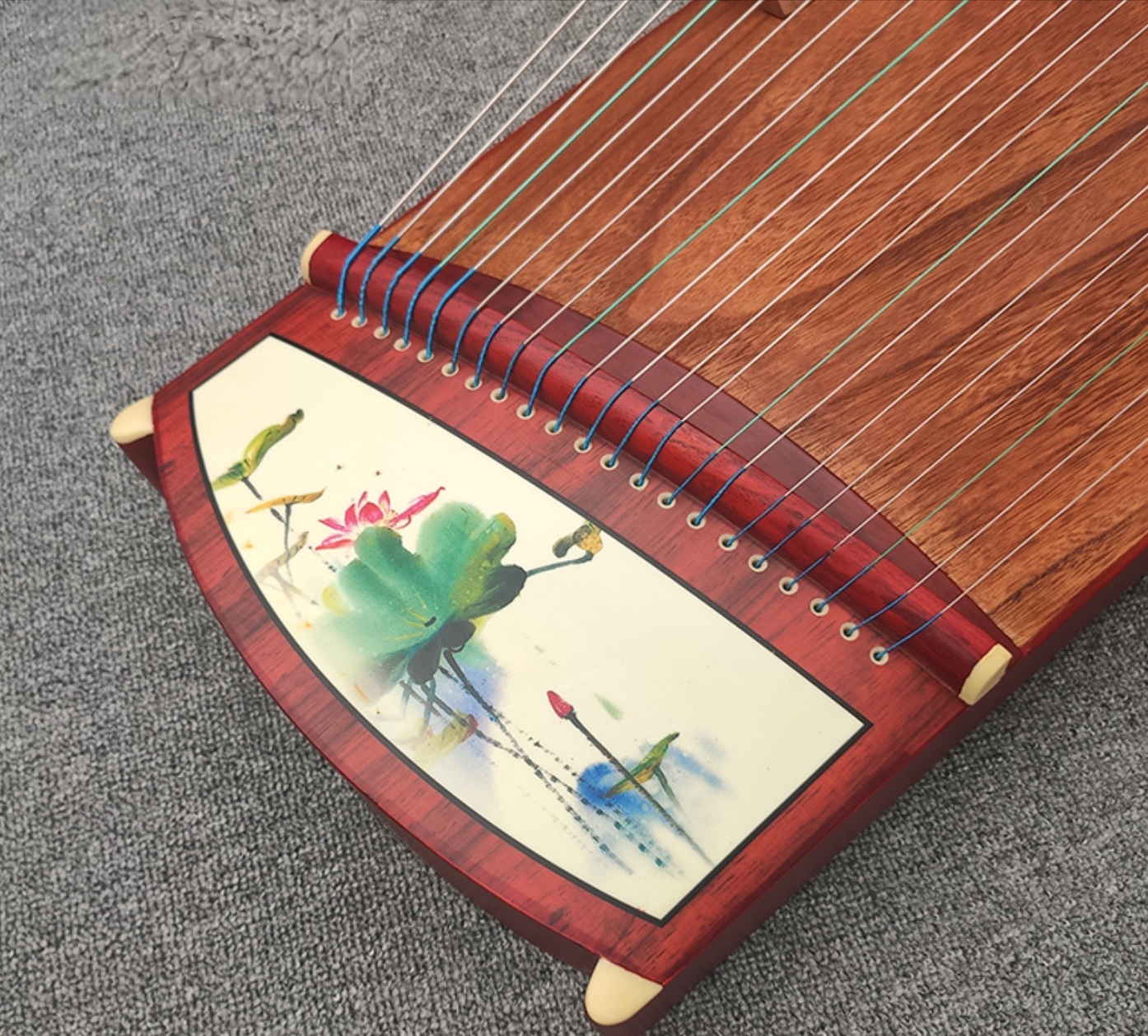 125cm guzheng portable paulownia grade test and professional