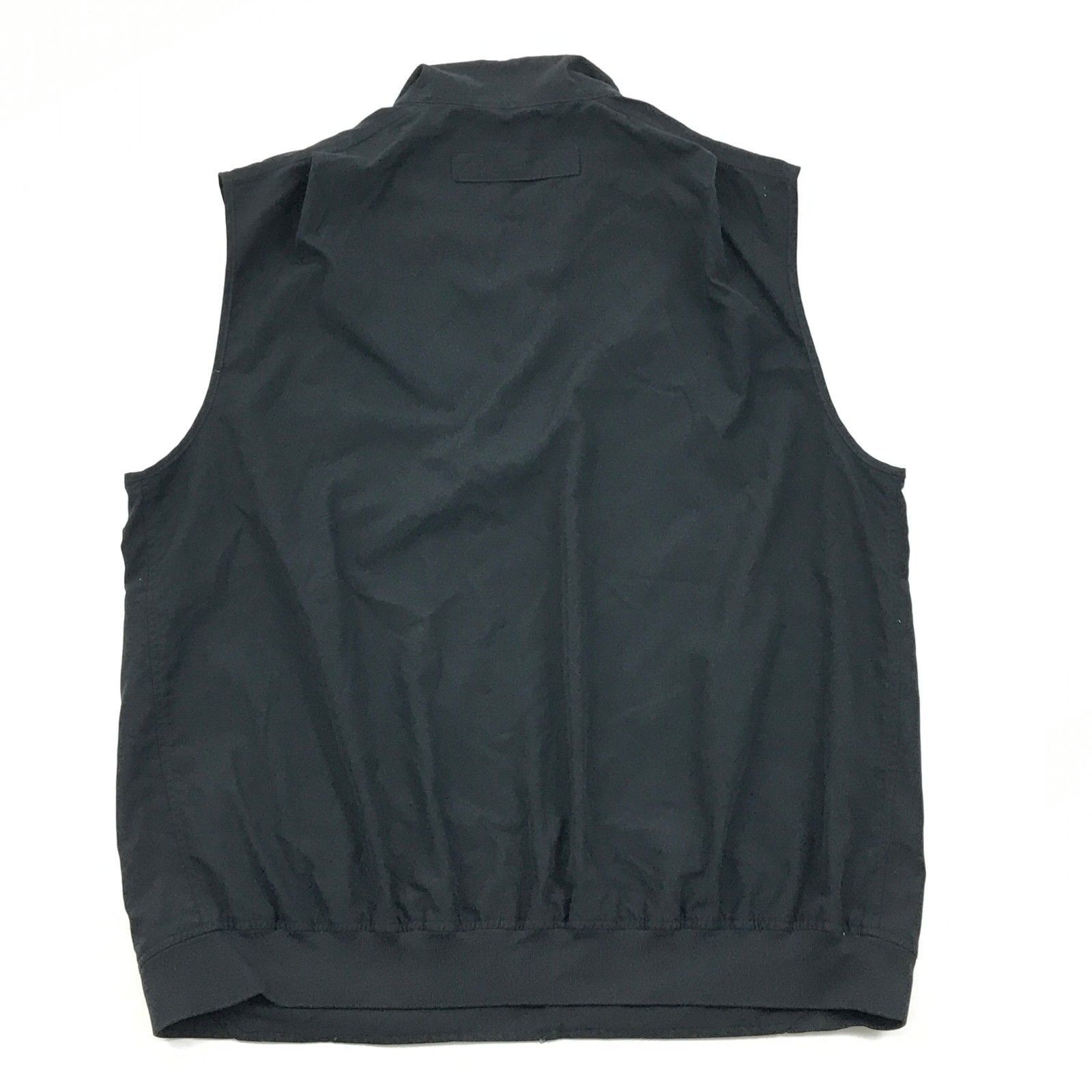 Duluth Trading Mens 1/2 Zip Pullover Vest Size L Black Full zip Mock ...