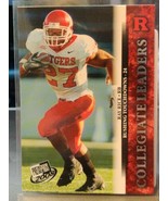 2008 Press Pass Football Ray Rice #68 Rookie RC  Rutgers Scarlet Knights - $0.99