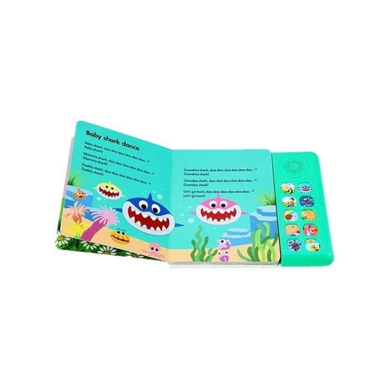 Baby Shark Kid's Education Favourite Songs Sound Book Express Shipping ...