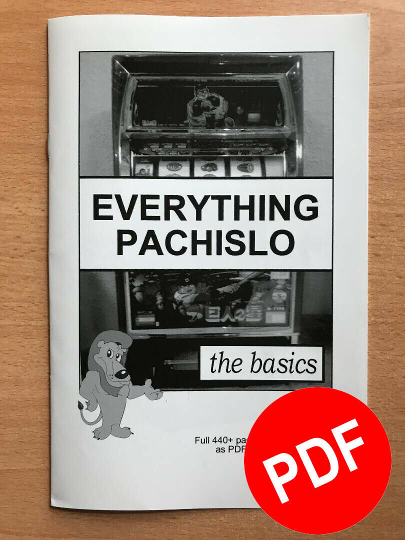 **NEW** Pachislo Slot Machine Manual EVERYTHING PACHISLO BASICS PDF