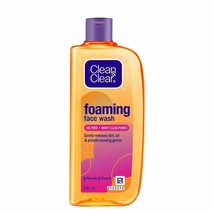 Clean &amp; Clear Foaming Facewash for Oily Skin, Brown 240ml - $14.85