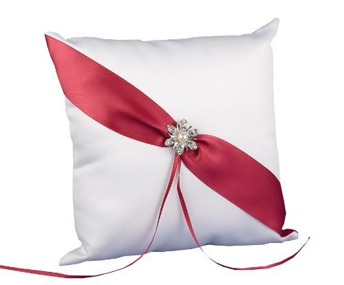 Hortense B. Hewitt Wedding Accessories Shimmering Rose, Ring Bearer Pillow