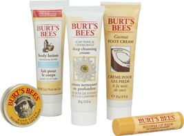 Burt&#39;s Bees Essential Gift Set,  Travel Size 5 Piece Set. - $14.82