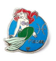2012 Disney Ariel Pisces Zodiac Hidden Mickey The Little Mermaid Pin Tra... - $8.99