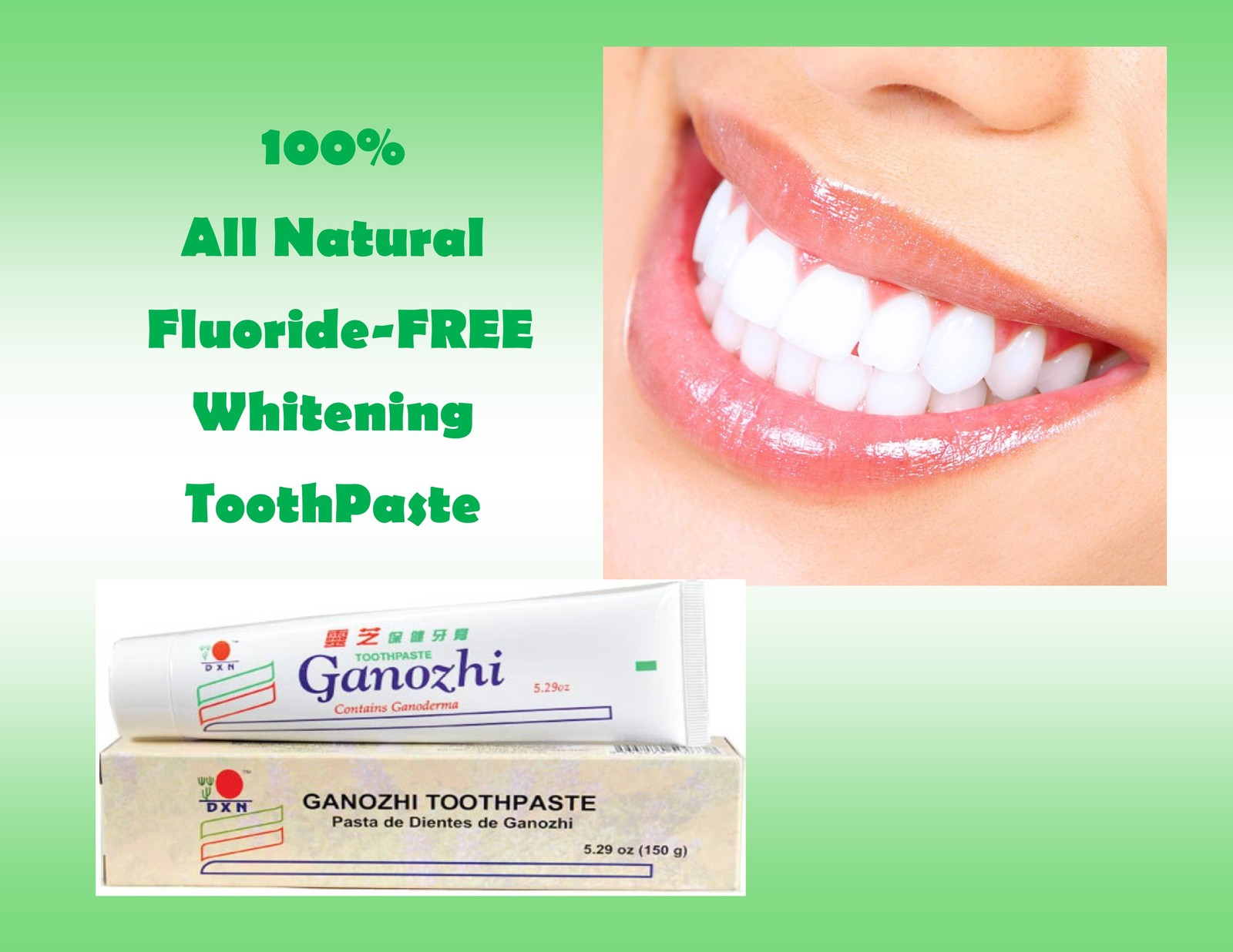 DXN Ganozhi Organic Toothpaste with and 50 similar items