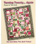 TURNING TWENTY AGAIN Fat Quarter Quilt Pattern Book FF 111 By Tricia Cribbs - $11.63