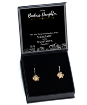 Ear Rings For Daughter, Secretary Daughter Earring Gifts, Mom To Daughter  - $49.95