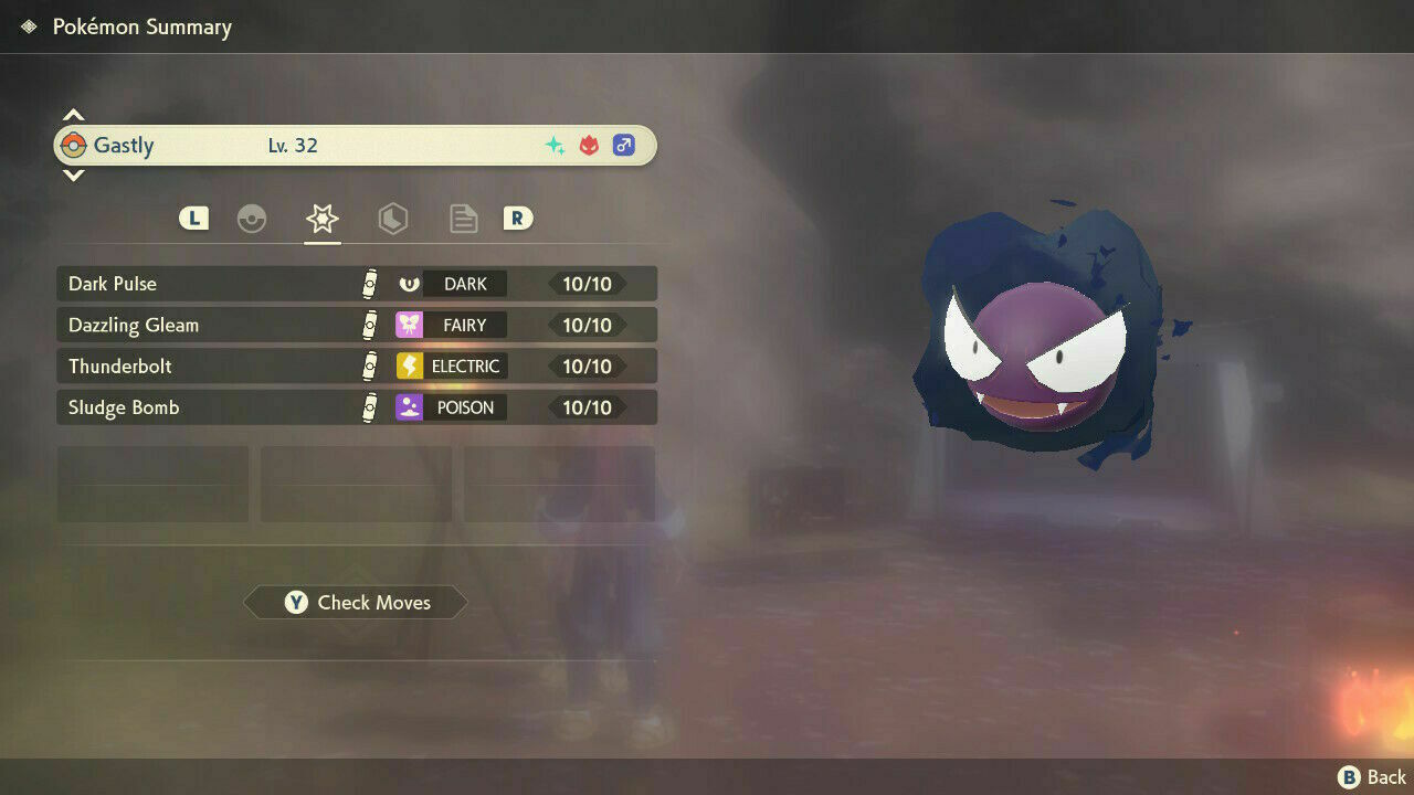 Pokemon Legends Arceus Shiny Alpha Gastly 6IVs Max Evs (Fast Trade !!) Video Games