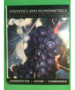 STATISTICS AND ECONOMETRICS by ORLEY ASHENFELTER - HARDCOVER - FIRST EDI... - $19.95