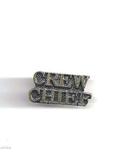 Army Air Force Crew Chief Script Gold Lapel Pin - $18.99