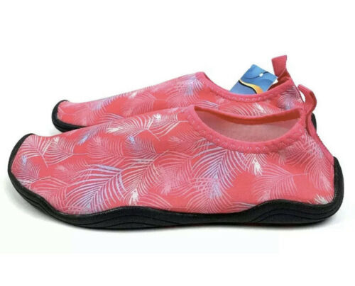 Fantiny- Women’s Pink Palm Water Shoes