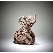 Elephant Calf Sculpture by Edge Sculpture Stunning Piece 10" H Baby Wild Animal