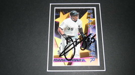 Frank Thomas Signed Framed 16x20 Photo Display JSA Chicago White Sox HOF image 2