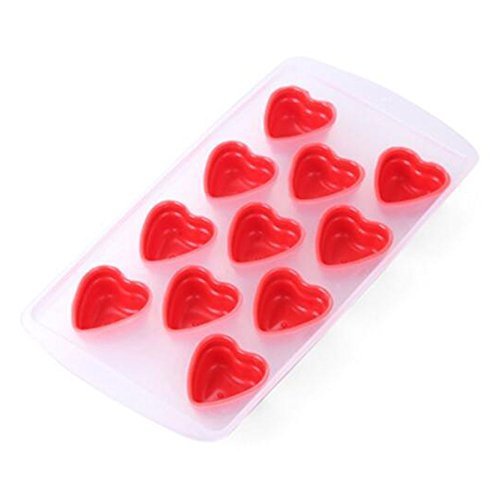 George Jimmy Heart-Shaped Popsicle/DIY Frozen Ice Cream Molds Ice Lolly Makers-