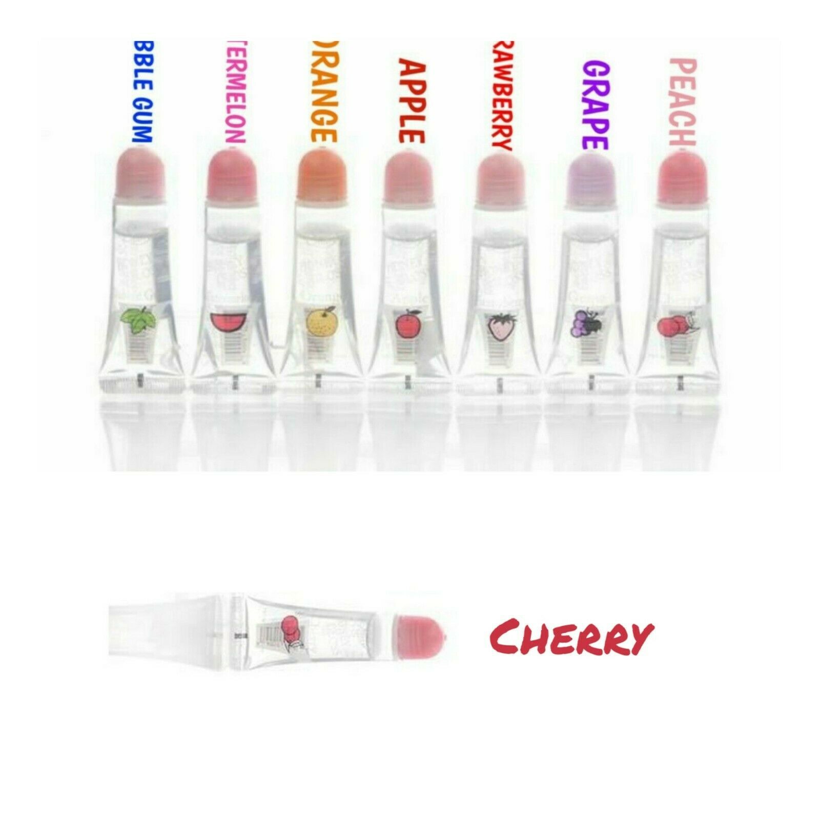 Starry Honey Crystal Lip Gloss Set - All 8 PCs! with Vitamin E, moisturize lips