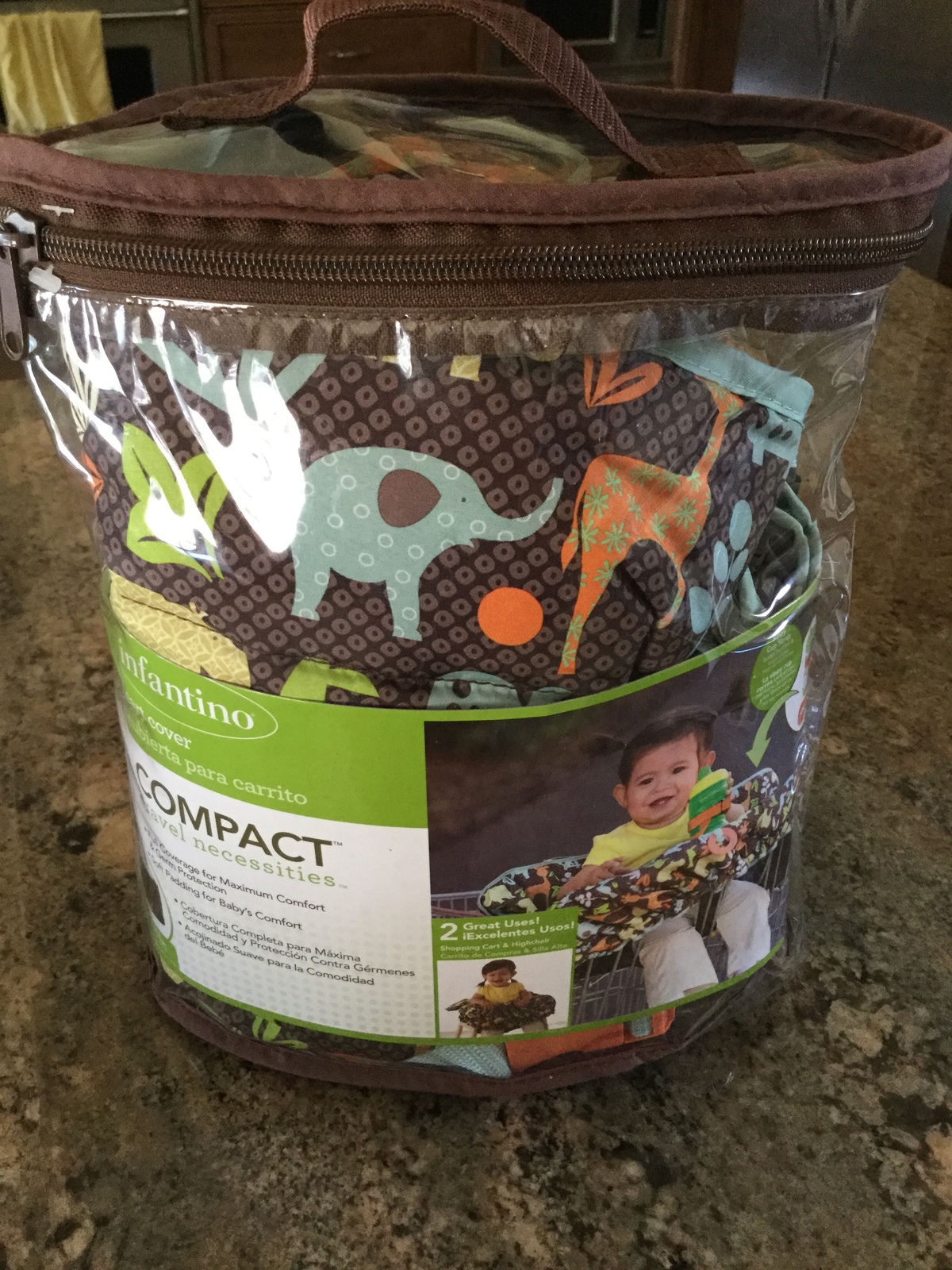 Infantino Cart and Highchair Cover New Shopping Cart Covers