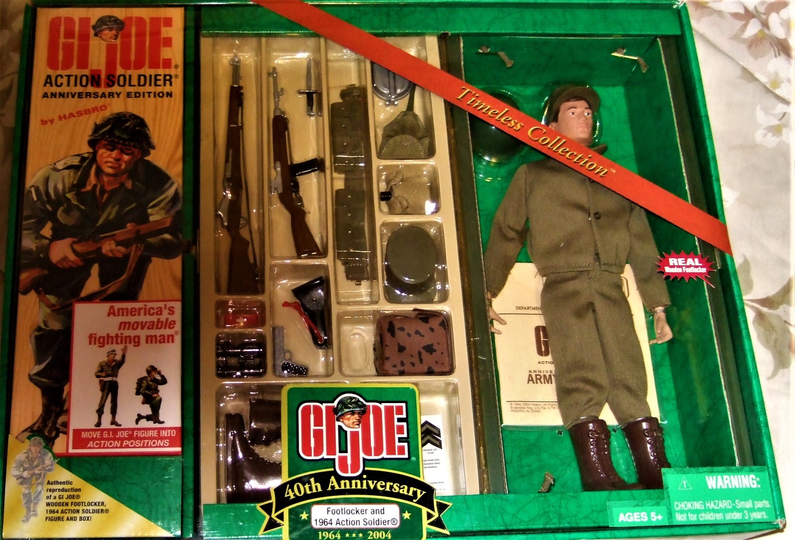 GI Joe 40th Anniversary Footlocker 1964 Action Soldier RARE Timeless