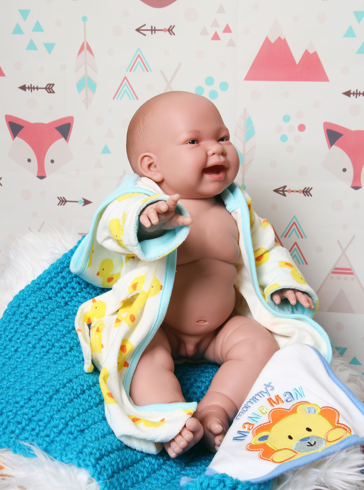 Baby Boy Real Doll 18" Berenguer Outfit Newborn Reborn LifeLike Alive