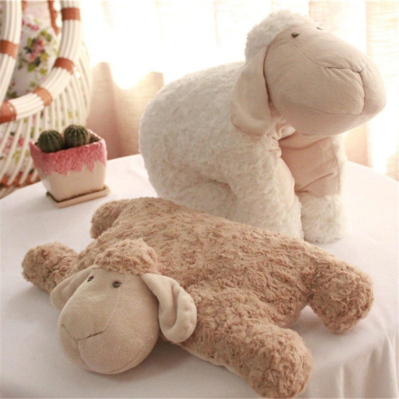 lamb plush pillow