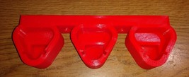 RED 3 Spot M12 Battery Holder Mountable For Milwaukee 12V - MADE IN USA - $15.00
