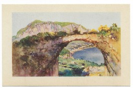 Astro Edizioni D&#39; Arte Postcard Capri Dal Monte Di Tiberio 1920&#39;s divide... - $9.99