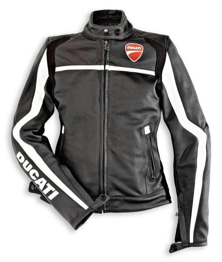 DUCATI BIKER LEATHER JACKET, DUCATI MOTORCYCLE LEATHER JACKET, BIKER
