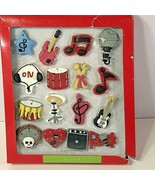 Christmas Ornaments Set of 16 Rock Band Music Instruments  BY JCP North ... - $19.79