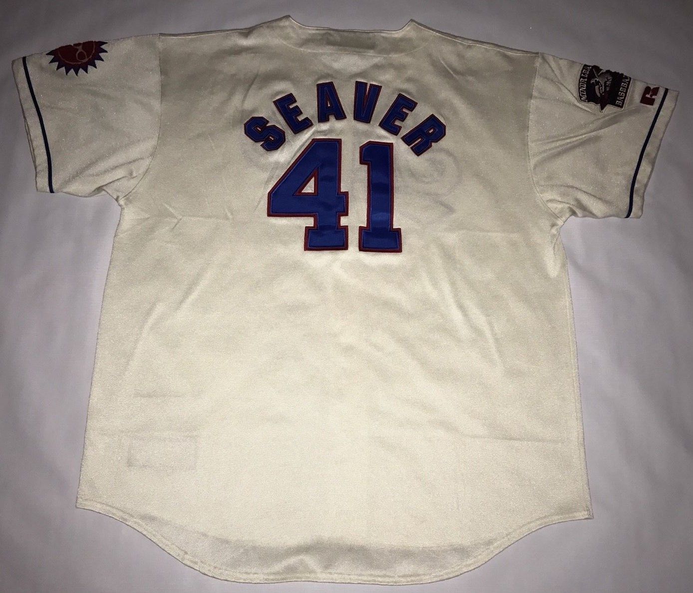 Tom Seaver 1966 Jacksonville Suns White Minor League Baseball Jersey ...
