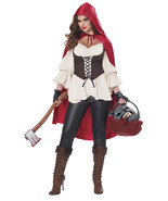 California Costumes Ain&#39;t Afraid A No Wolf Adult Costume, Cream/Red, Large - $36.62