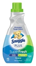 Snuggle Plus Super Fresh Liquid Fabric Softener with Odor Eliminating Te... - $8.95