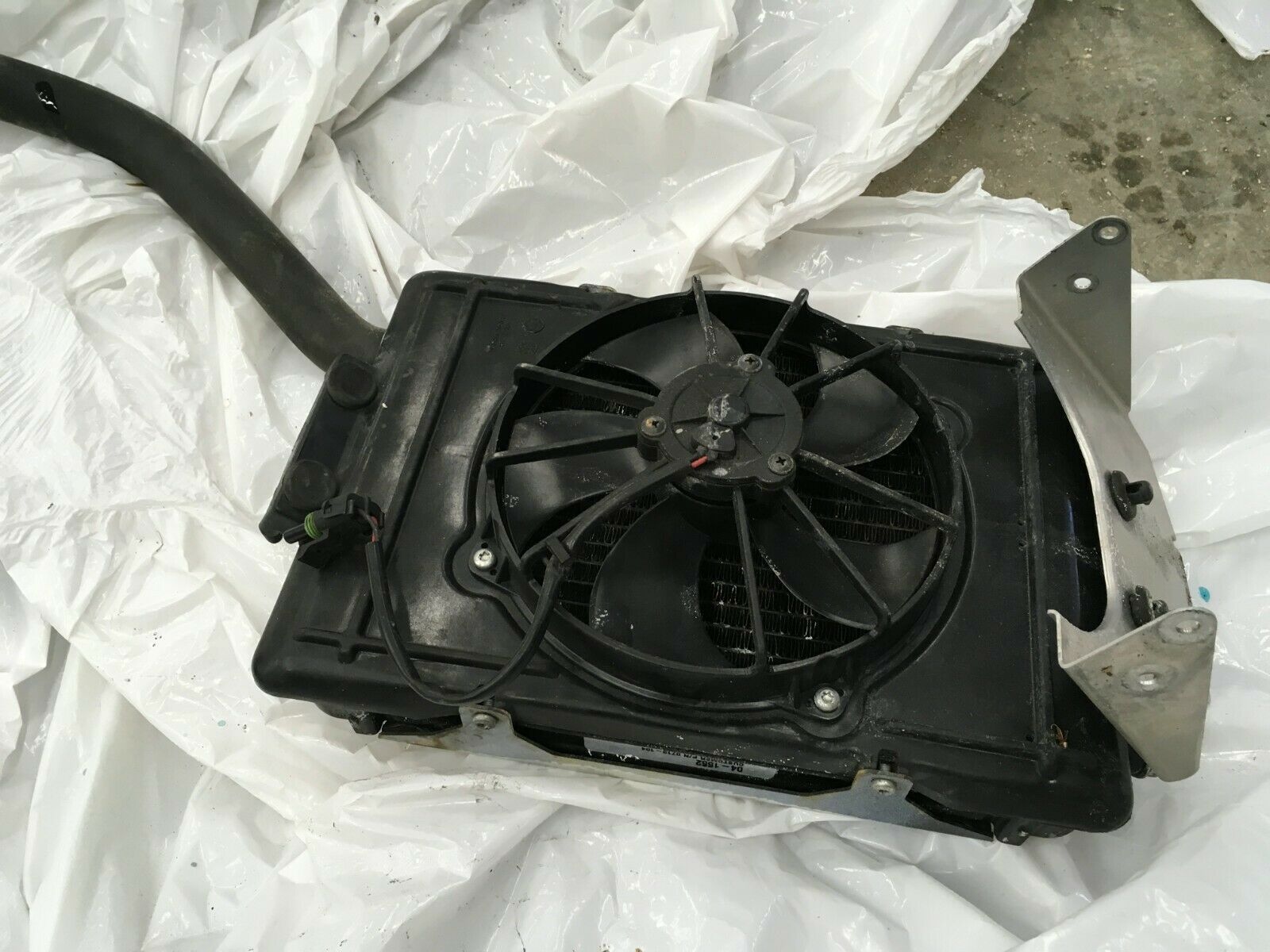 yamaha viper ltx snowmobile 20142018 radiator and fan oem yamaha part