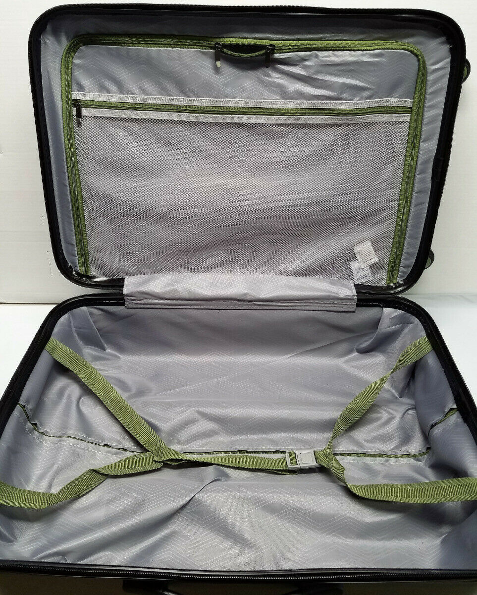 Travel Select Savannah 3Pc. Hardside Spinner Luggage Set Green Luggage