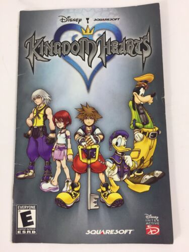 PS2~ Disney's Kingdom Hearts~ Manual & Case PlayStation 2 - Video Games