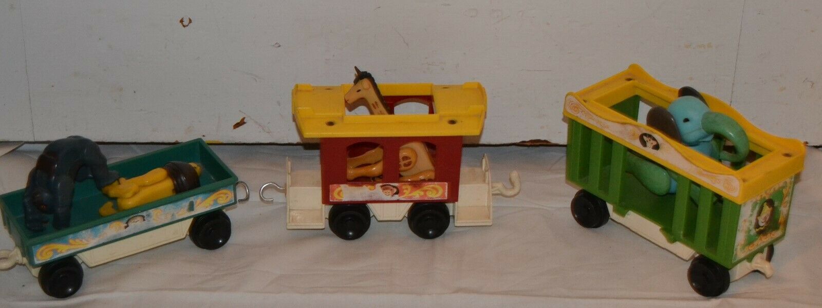 fisher price circus train 1970s