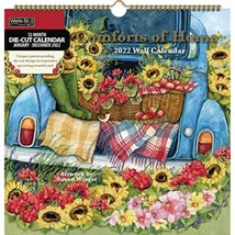 WSBL Comforts of Home 2022 12X12 DIE-Cut Spiral Calendar (22996220506) - $17.57