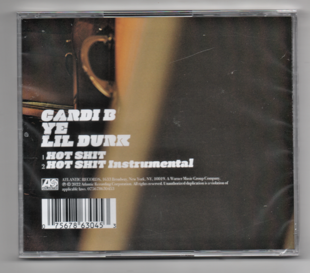 Cardi B, Kanye West, LiL Durk Hot Shit Limited Edition CD - CDs