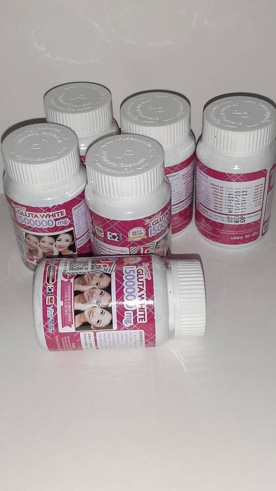 Primary image for Supreme gluta white 1500000mg 30 softgels..for V-shaped face and safe whitening