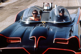 Burt Ward Adam West Batman Batmobile Classic Tv Car 18x24 Poster - $23.99